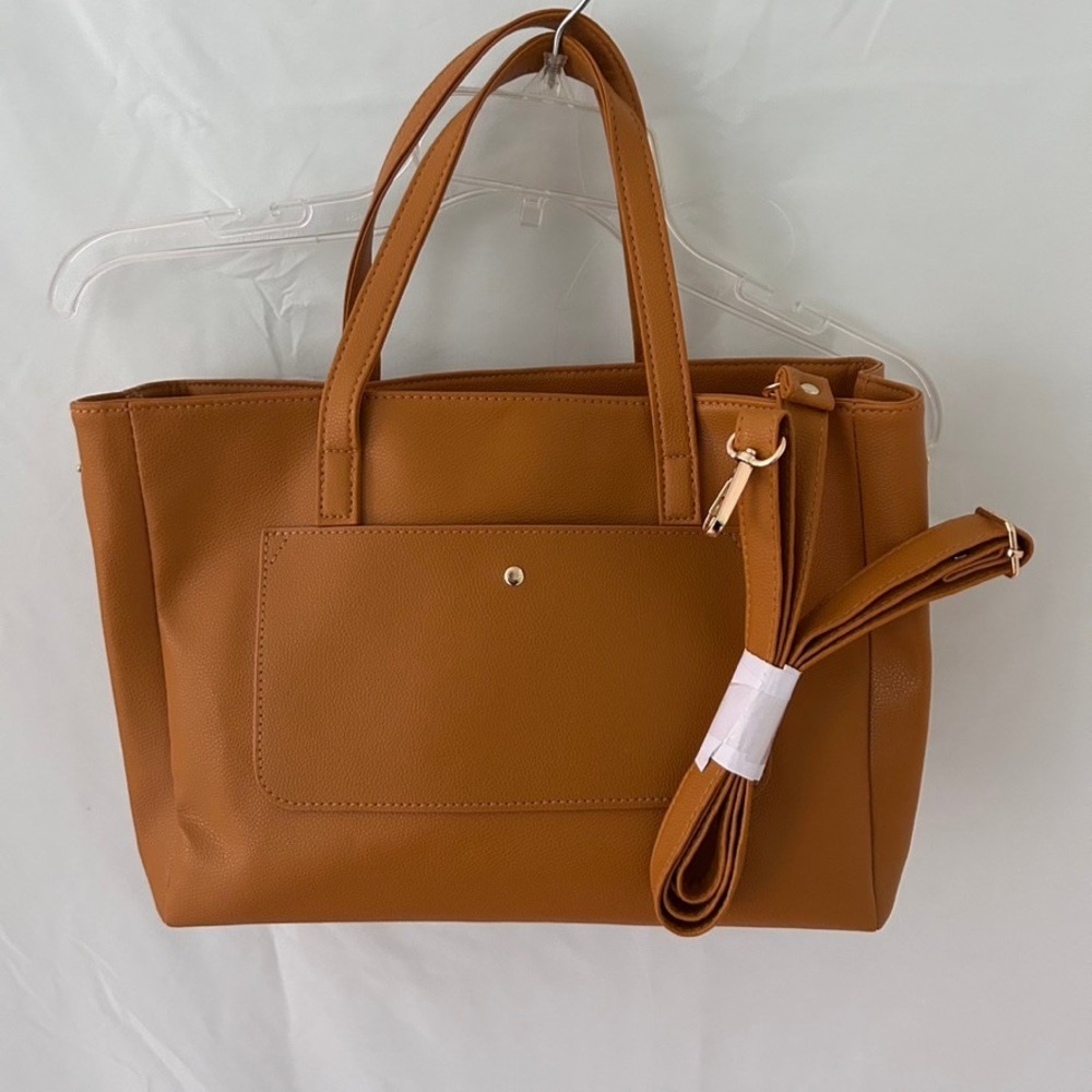 Tan‎ Satchel Purse Crossbody Bag Shoulder Bag Pocketbook Handbag